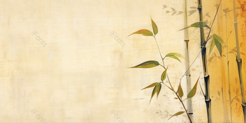 黄色复古色彩简约留白插画背景,插画/手绘图,插画/手绘图库,插画/手绘图下载,插画/手绘